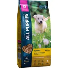 Сухой корм для собак All Puppies с курицей 2.2 кг