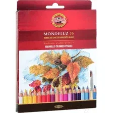 Набор акварельных карандашей Koh-i-Noor Mondeluz / 3719036001 (36шт)