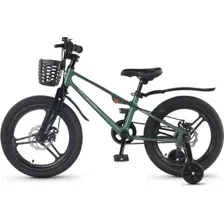 Детский велосипед Maxiscoo Shark Pro 18 2026 MSC-SH1851P (зеленый матовый, разобранный)