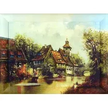 Картина Декарт Итальянский город 8Л0609 (в раме)