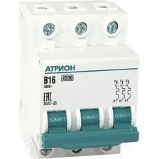 Выключатель автоматический Атрион VA4729-3-16B