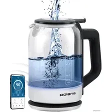 Электрический чайник Polaris PWK 1720CGLD Wi-Fi IQ Home (белый)