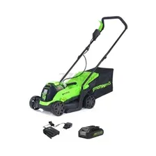 Газонокосилка аккумуляторная GREENWORKS 24V GD24LM33K2 (2516107UA)