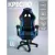 Игровое (геймерское) кресло Jiqiao DG8003 (черный/синий)