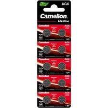 Комплект батареек Camelion AG6-BP10 Mercury Free / 12814