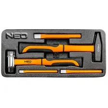 NEO - к-т молотков и пробойников 5 шт., ложемент
