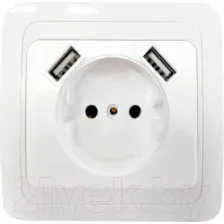 Розетка INhome Classico, 2147, белый