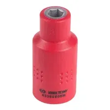 Головка диэлектрическая 1/2&quot 8 мм 6 граней KING TONY (4335VE08M)