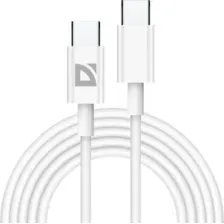 Кабель Defender USB Type-C-Type-C (2м, белый)