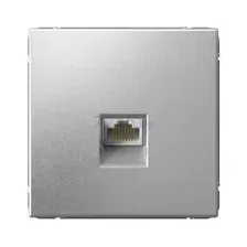 Розетка компьютерная SYSTEME ELECTRIC ArtGallery алюминий (GAL000383)