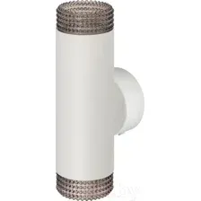 Бра ЭРА WL50 WH/BK 2xGU10 Б0061196 (белый/черный)