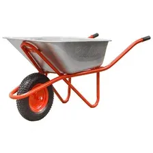 ECO WB301-1 Тачка строительная WB301-1 (130л, 300кг, 1 пневмоколесо 4.00-8)
