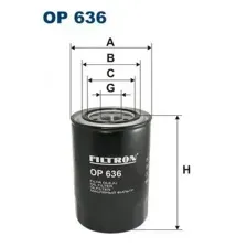 Масляный фильтр Filtron OP636