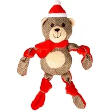Игрушка для собак Duvo Plus Новогодний мишка 11558/DV