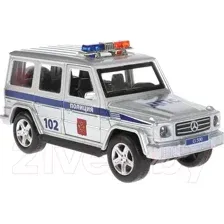 Автомобиль игрушечный Технопарк Mercedes-Benz G-Class. Полиция / G-СLASS-P-SL