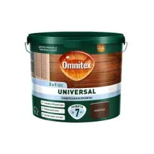 Пропитка для дерева OMNITEX Universal 2 в 1 Палисандр 2,5л