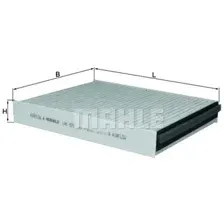 Салонный фильтр Mahle Knecht LAK875