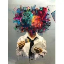 Картина Vimala На холсте 50x70 Арт 3
