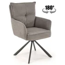 Стул HALMAR K528 серый/черный
