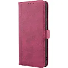 Чехол-книжка Case Book для Redmi 14C с магнитной застежкой (красный)