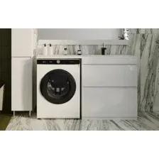 Symbolite Тумба с умывальником Даллас 140 Люкс Plus 2 ящика + Даллас 140x48.2 (правый, белый)