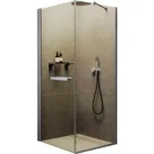 Душевой уголок MaybahGlass MGY-1312-5 (бесцветное стекло/хром матовый)