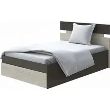 Кровать PROxSON Milton с ПМ 90x200 (дуб кантербери/ясень шимо светлый)