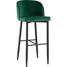 Стул Stool Group Оскар велюр барный (изумрудный)