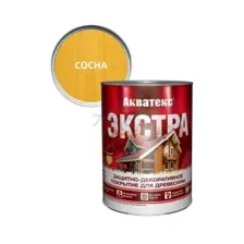 Пропитка АКВАТЕКС ЭКСТРА сосна, 0,8 л