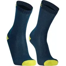 Носки DexShell Ultra Thin Crew DS683NLS (р-р 36-38, синий/желтый)