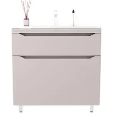 Symbolite Тумба под умывальник Марелла 80 Люкс Plus 2 ящика (карамель)