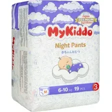 Трусики-подгузники MyKiddo Night M 6-10 кг (19 шт)