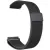 Металлический браслет Rumi Milanese loop 24 мм (черный)