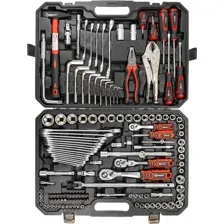 Универсальный набор инструментов ForceKraft FK-41421-5 New (142 предмета)