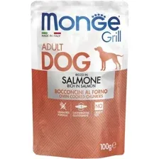 Пресервы Monge Grill с лососем (100 г)