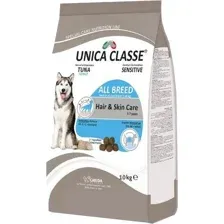 Корм для собак Unica Classe, 3976, для ухода за шерстью, кожей, 10 кг