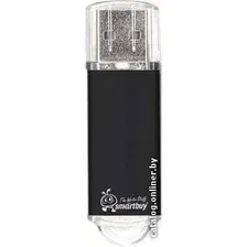 USB Flash SmartBuy 4GB V-Cut Black (SB4GBVC-K)