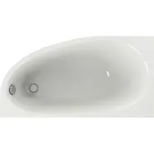 Ванна Aquatek Дива 160x90 (с ножками и экраном, левая)