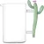 Кувшин Ichendorf Milano Desert Plants 09354315