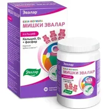 БАД Эвалар Бэби Формула Мишки Кальций (30 пастилок)