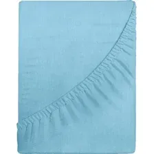 Простыня Verossa Melange на резинке 160x200x30 930945 (Aqua)