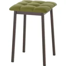 Табурет AMC Comfort 7К2.11 (кожзам, оливковый/коричневый)