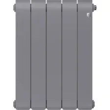Радиатор биметаллический Royal Thermo Infinity 500 Silver Satin 5 секций