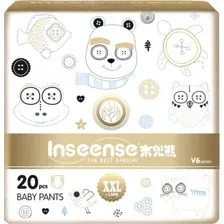 Трусики-подгузники Inseense Супертонкие V6 XXL 15+кг Ins20gold (20 шт)