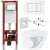 Унитаз подвесной Asten Readle Zentralmodul AR0601-205W