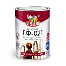 Грунт ГФ-021 Olecolor белый,  1 кг