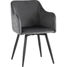 Стул Stool Group Ника MC66-5F KD HLR-21 (велюр серый)