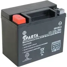 Мотоциклетный аккумулятор Sparta EB12D-4,YTX12-BS,YTX14-BS (12 А·ч)