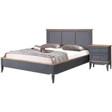 Кровать Гомельдрев Тельма ГМ 6581-03 180x200 Дуб (капри/натуральный дуб)