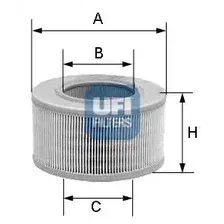 Воздушный фильтр UFI 30.922.01